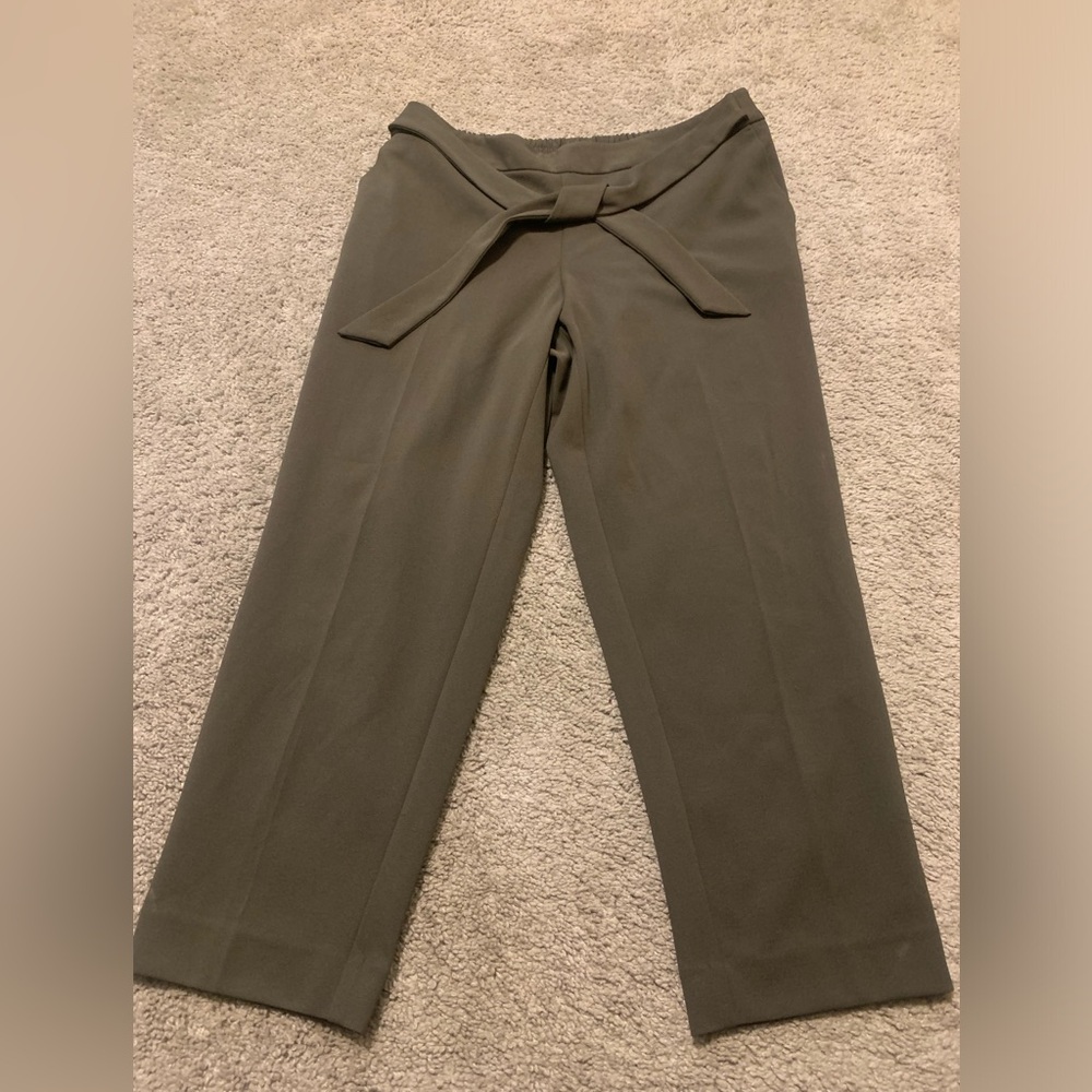 Worthington Green Trousers with Relaxed Silhouette